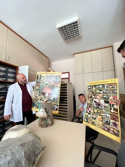 Selçuk Üniversitesi Mantarcılık Uygulama ve Araştırma Merkezi'ne Teknik Gezi Düzenlendi